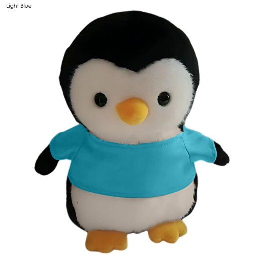 Small Penguin Plush Toys Light Blue